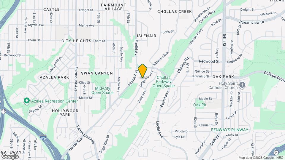 2762 Ridge View Dr Map and Location Details