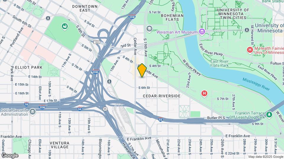 1819 5th St S Map and Location Details