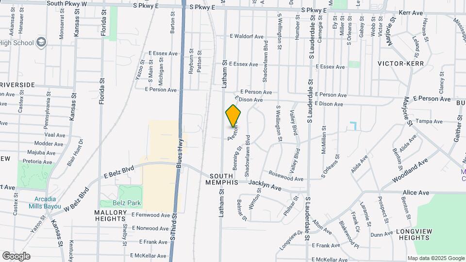 1779 Preston St Map and Location Details