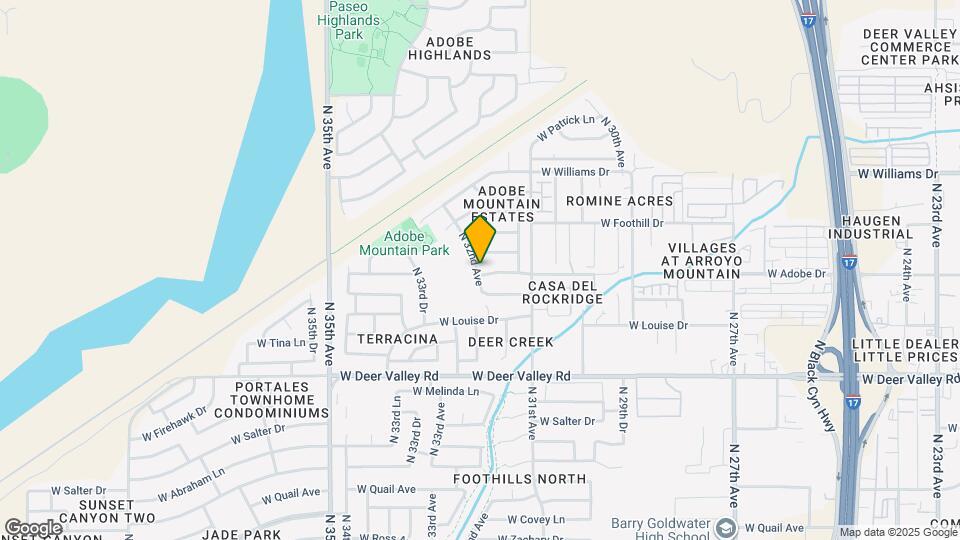 3154 W Via Montoya Dr Mapa y Detalles de la Ubicación