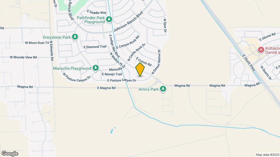 906 E Pasture Canyon Dr Map and Location Details