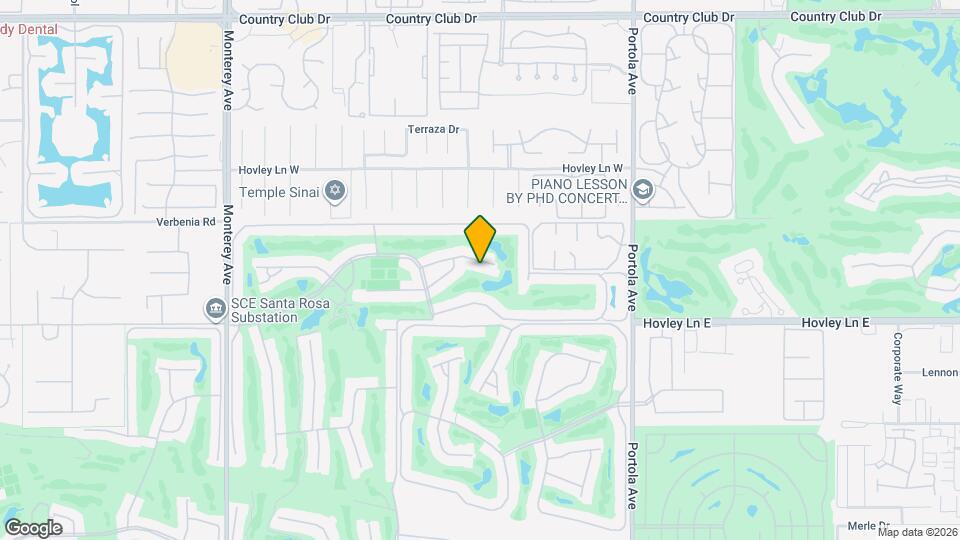 347 Villena Way Map and Location Details