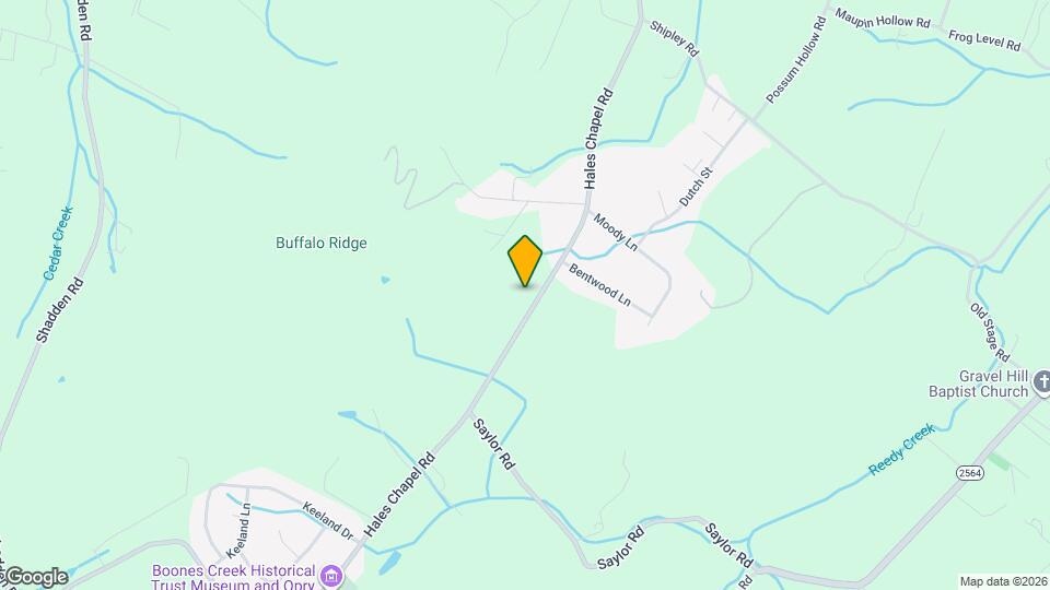 563 Hales Chapel Rd Map and Location Details