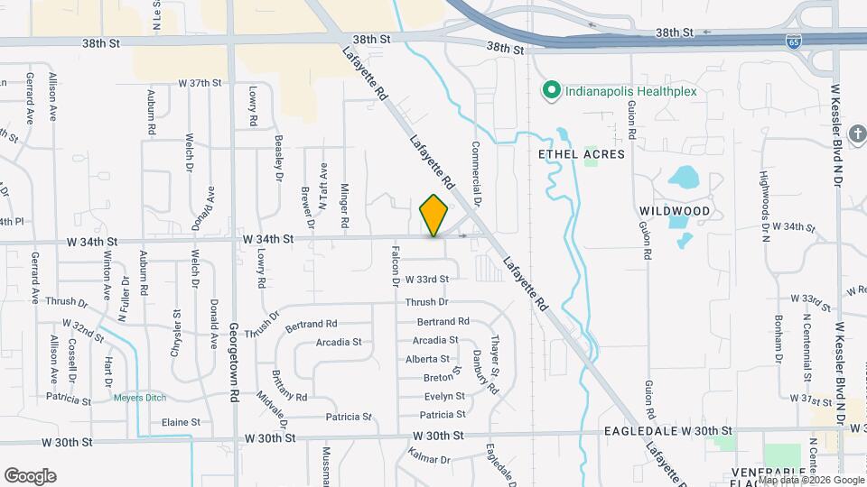 4111 W 34th St Map and Location Details