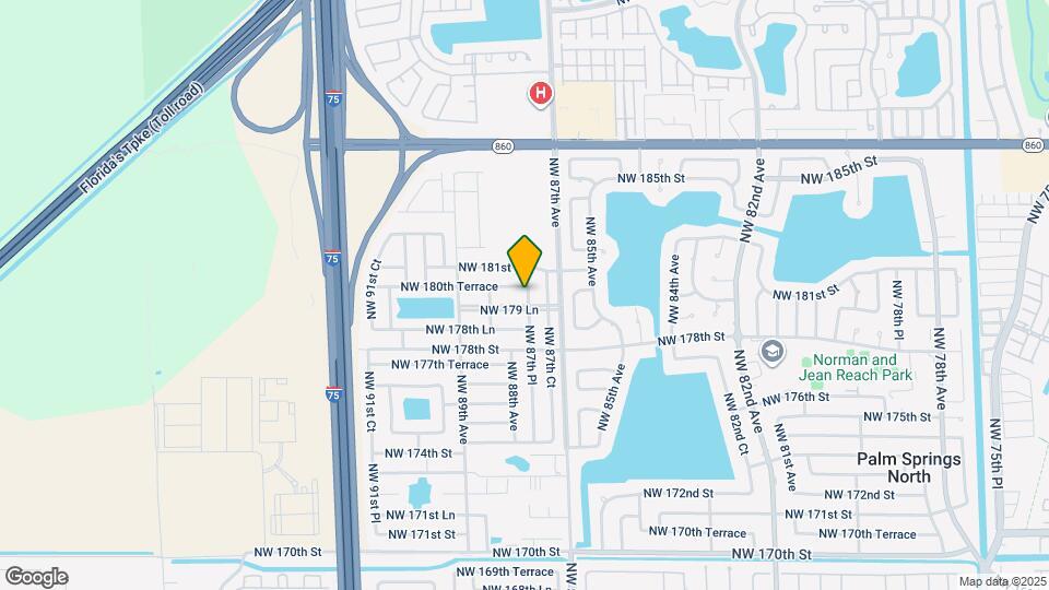 17994 NW 87th Pl Map and Location Details