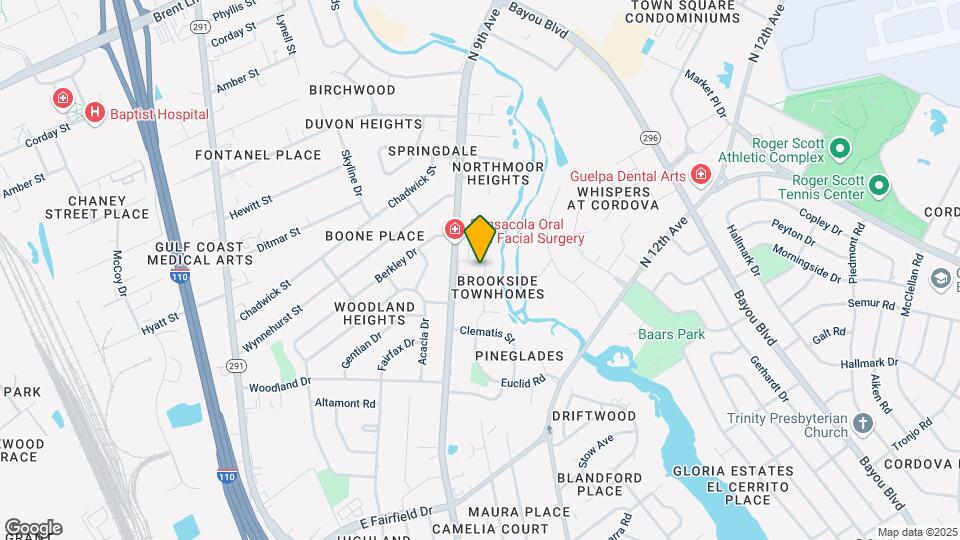 4259 Brookside Dr Mapa y Detalles de la Ubicación