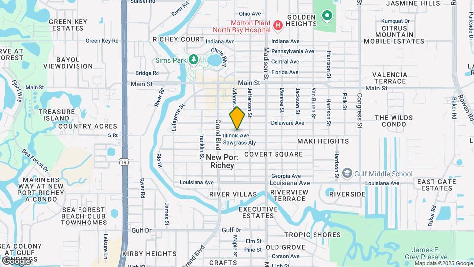 5825 Illinois Ave Map and Location Details
