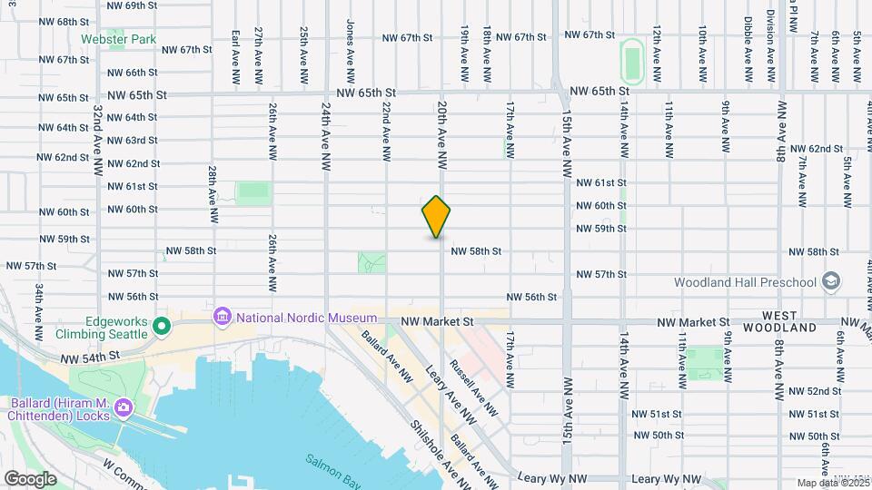 5803 20th Ave NW Map and Location Details
