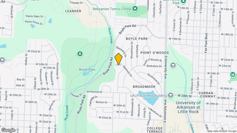 2309 Ridge Park Dr Map and Location Details