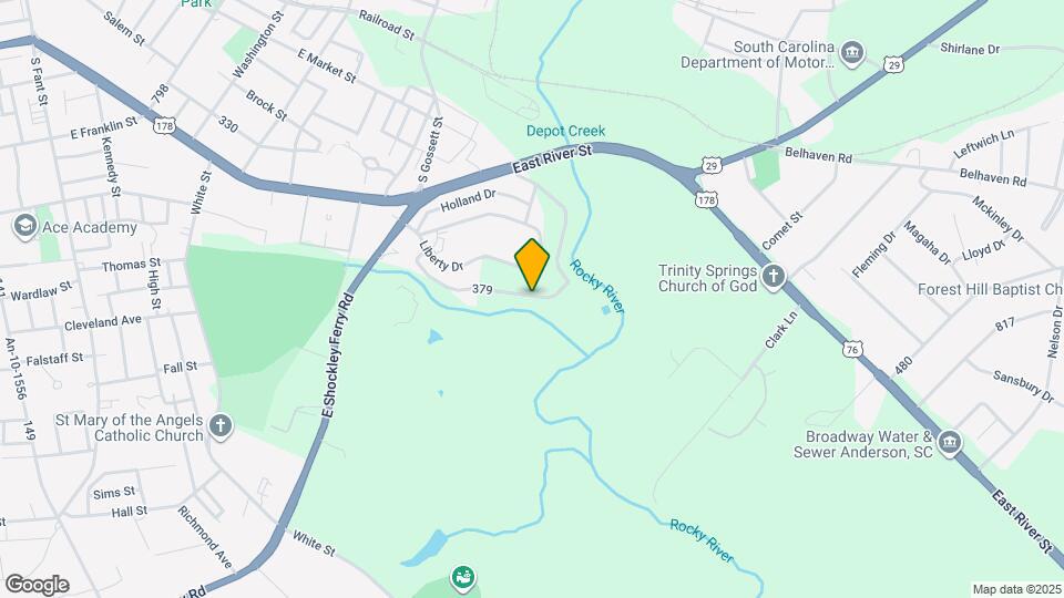 126A Brookmeade Dr Mapa y Detalles de la Ubicación