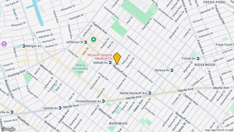 173 Wyckoff Ave Map and Location Details