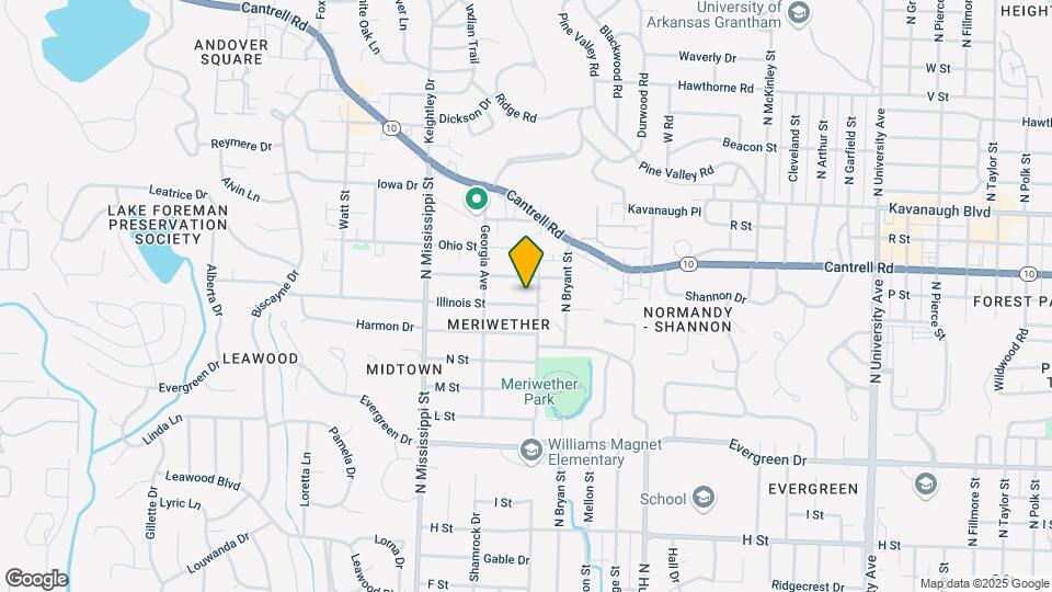 7208 Illinois St Map and Location Details
