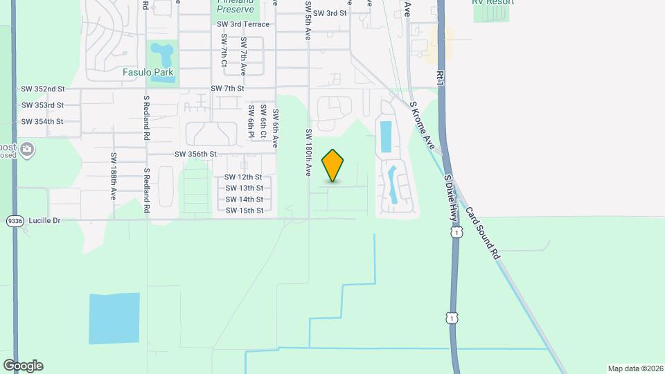 17964 SW 358th St Map and Location Details