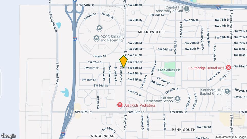 8404 S Camay Ave Map and Location Details