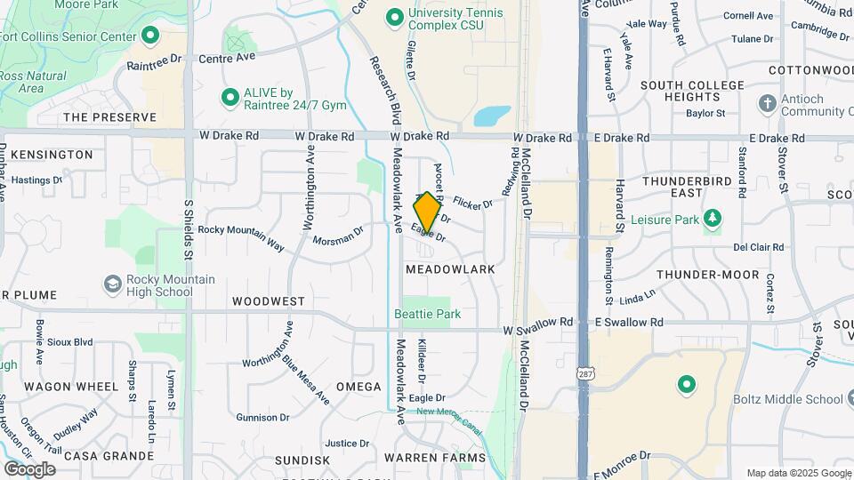 2817 Eagle Dr Map and Location Details