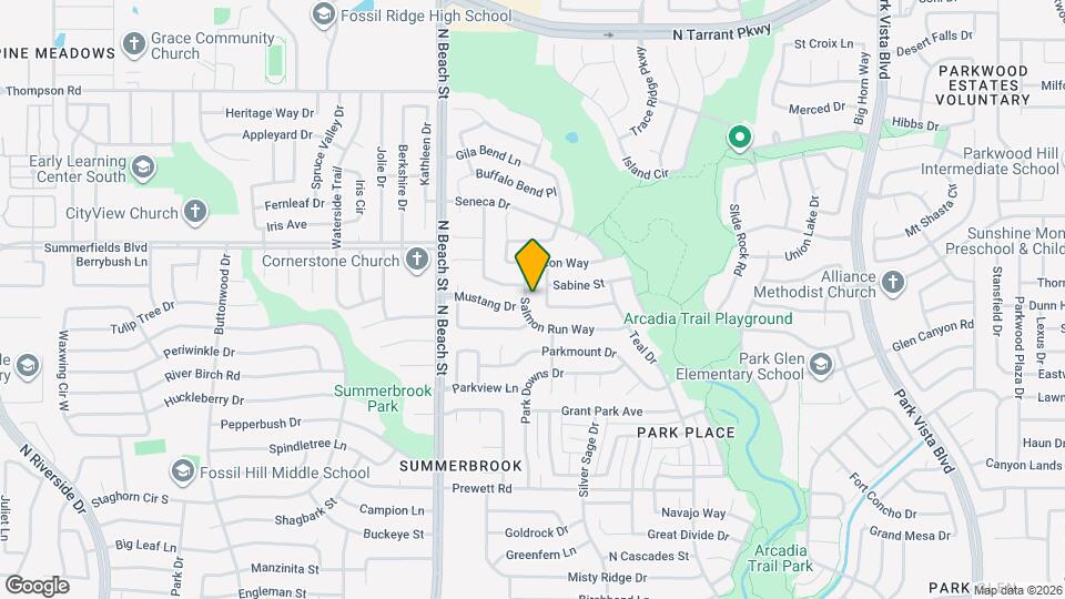 7916 Salmon Run Way Map and Location Details