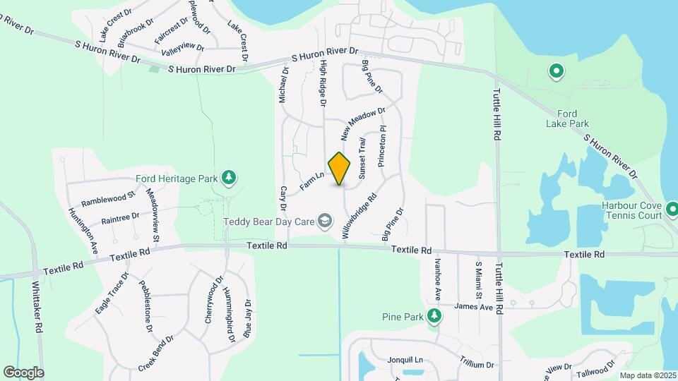 5836 New Meadow Dr Map and Location Details