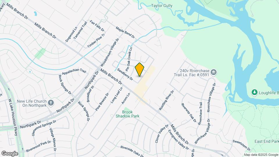 4519 Woodspring Glen Ln Map and Location Details