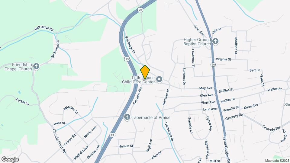 525 Peach Orchard Dr Map and Location Details