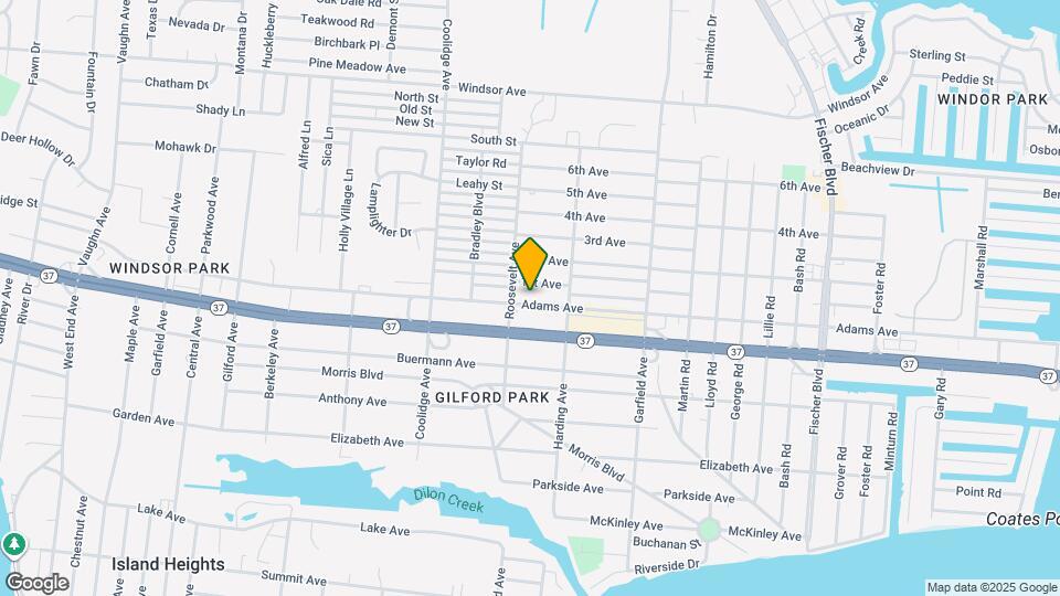 2208 Adams Ave Mapa y Detalles de la Ubicación