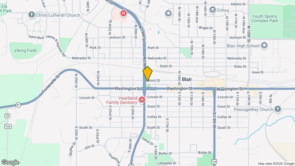 1859 Front St, Unit 1 Map and Location Details