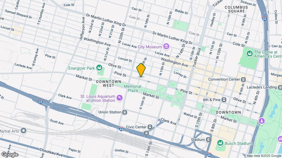 210 N 17th St, Unit Blu City Space Map and Location Details