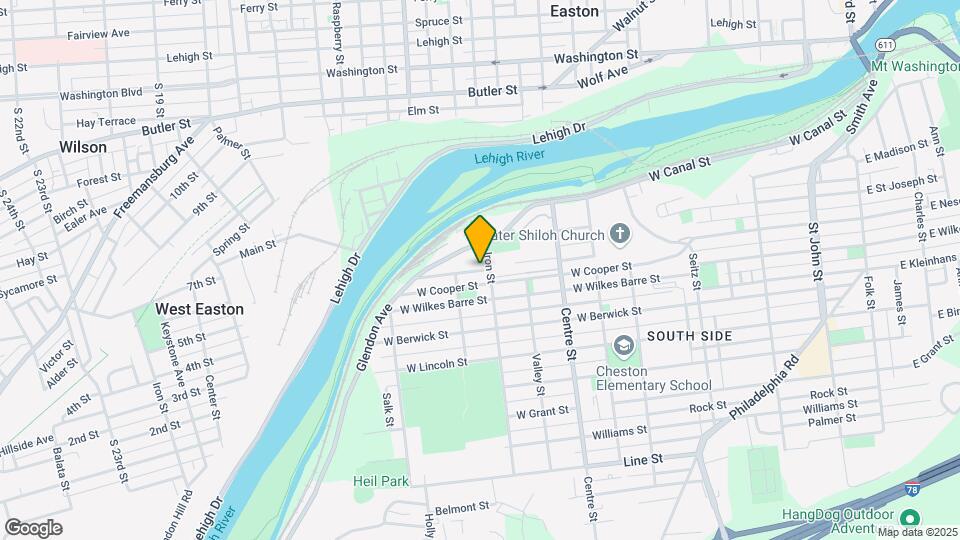 913 W Nesquehoning St Map and Location Details