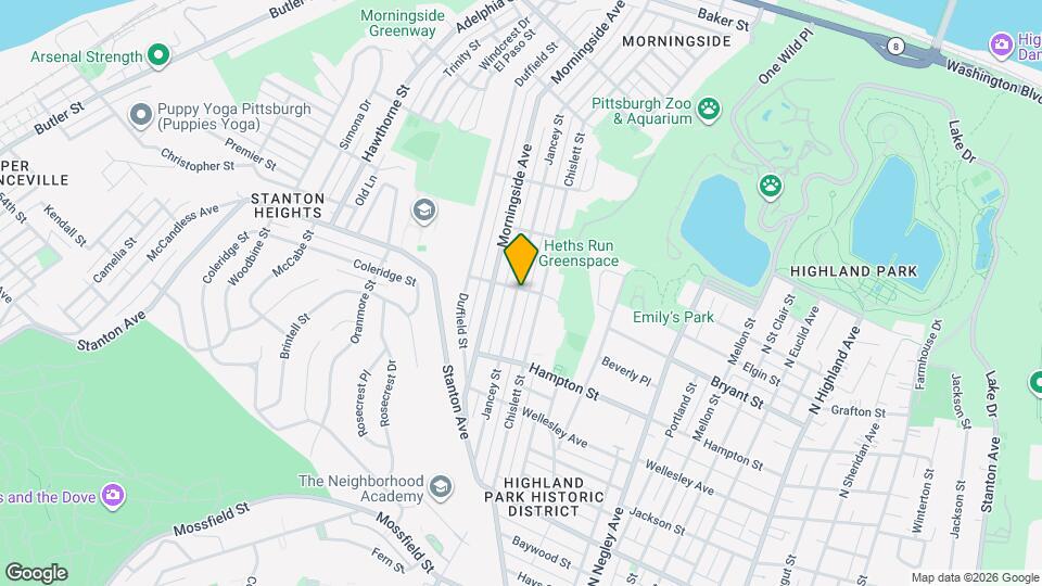 1170 Jancey St, Unit 1170 Jancey Street Mapa y Detalles de la Ubicación