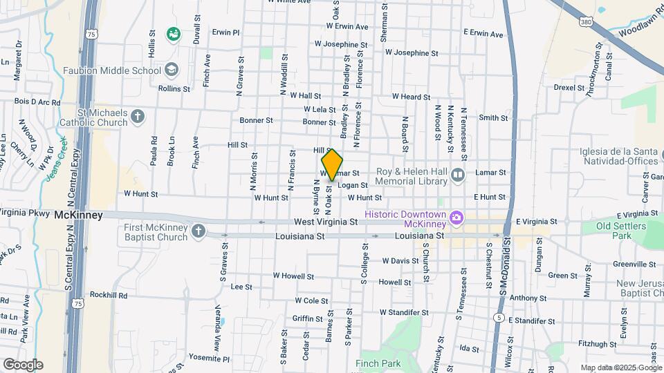 304 Oak St Map and Location Details