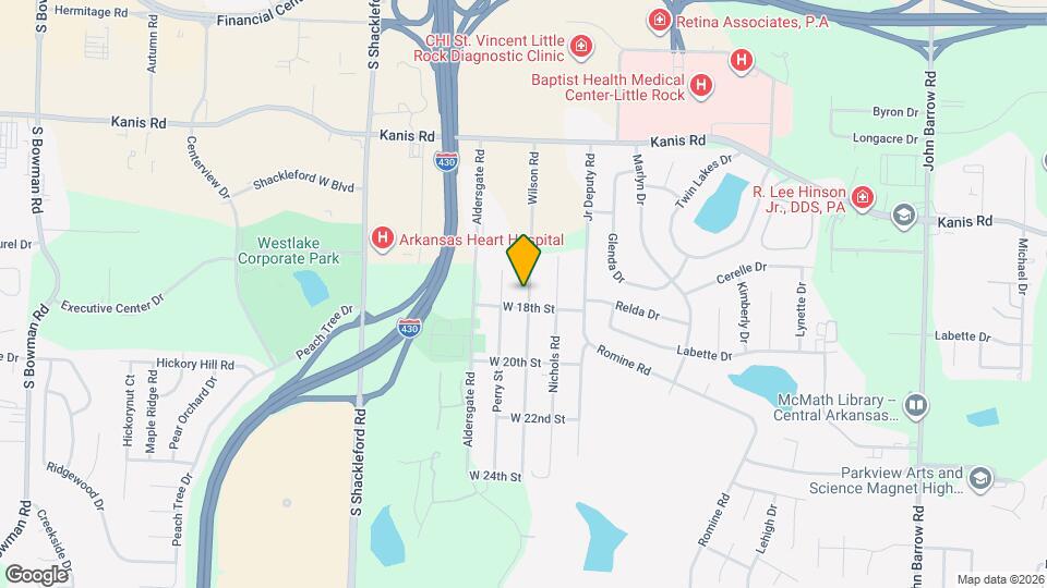 1708 Wilson Rd Map and Location Details