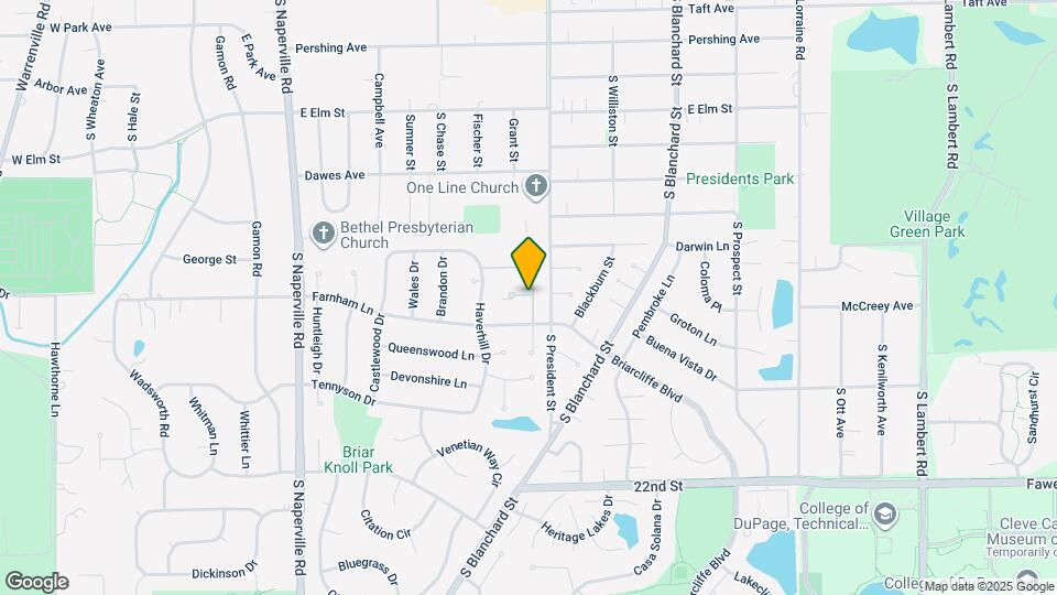 890 Sheldon Ct Map and Location Details