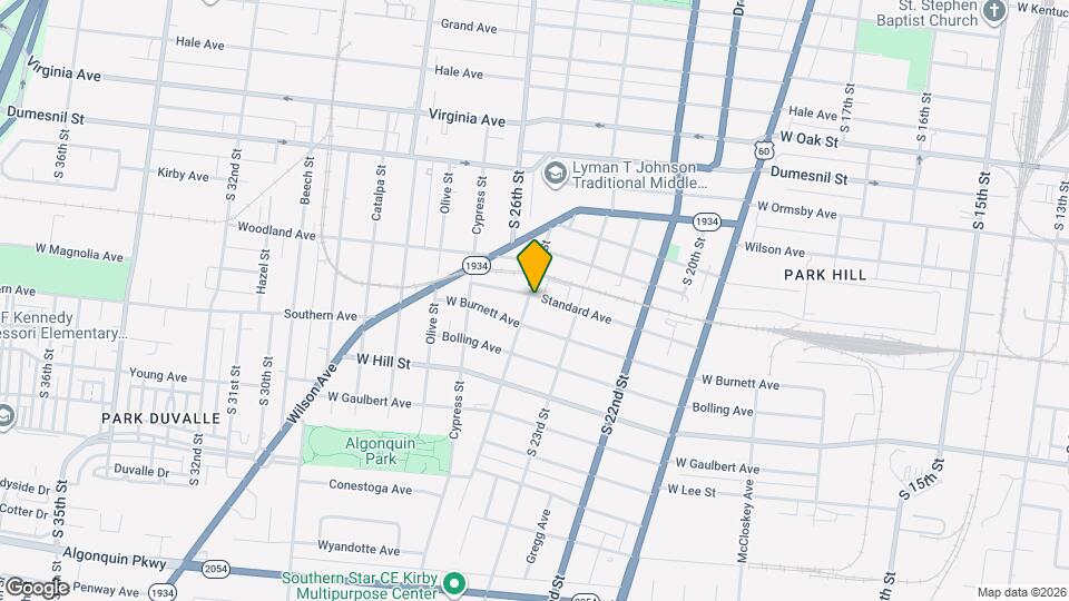 2334 Standard Ave Map and Location Details