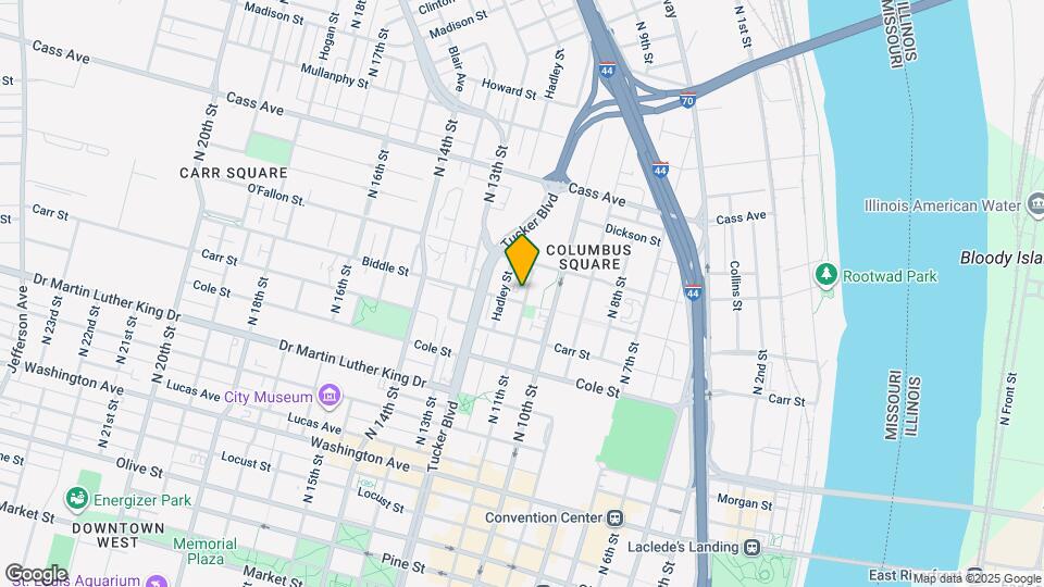 1209 N 11th St Mapa y Detalles de la Ubicación