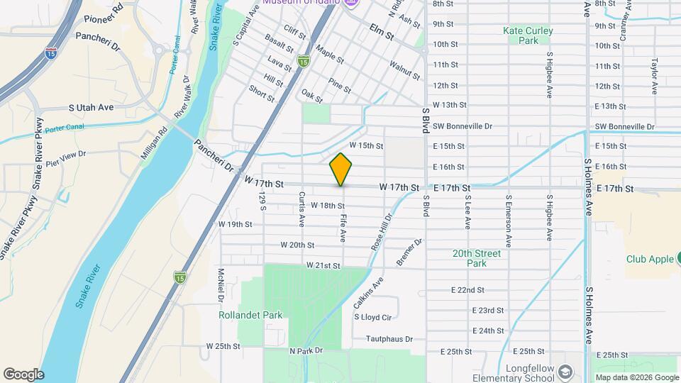 1720 Fife Ave Map and Location Details