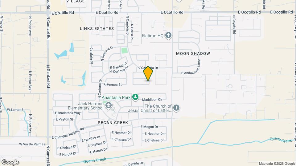 1400 E Vernoa St Map and Location Details