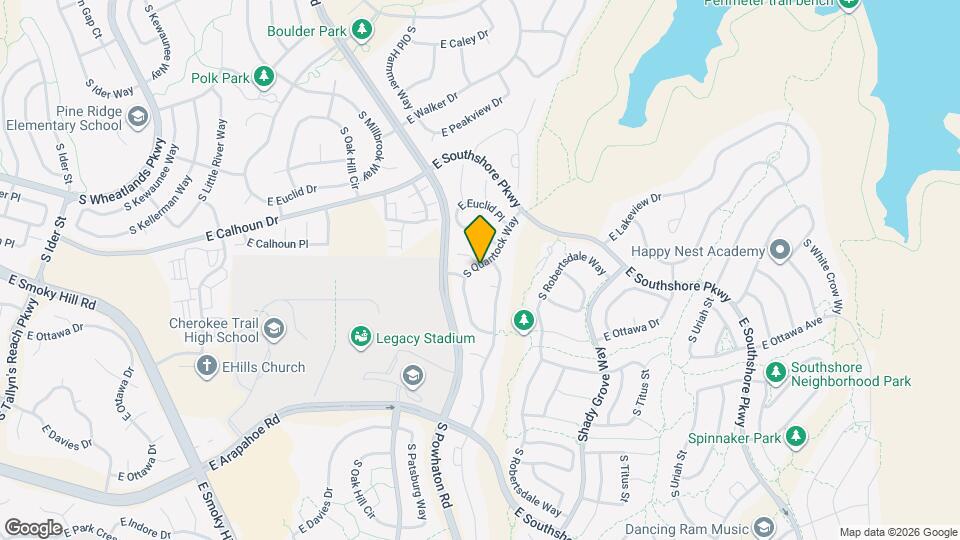 6726 S Quantock Way Map and Location Details