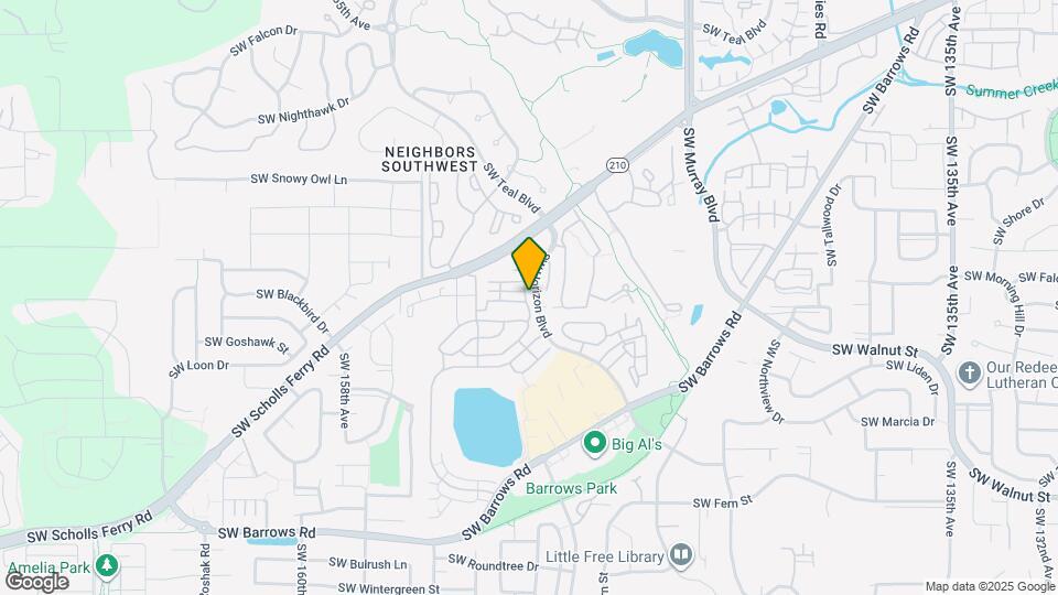 12001 SW Horizon Blvd Map and Location Details