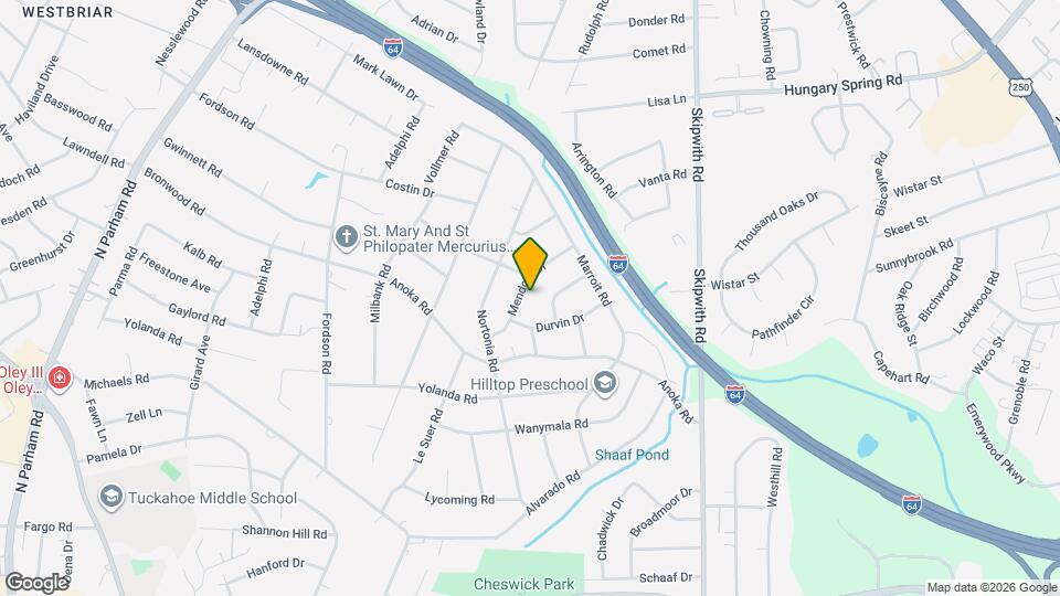 2213 Mendota Dr Map and Location Details