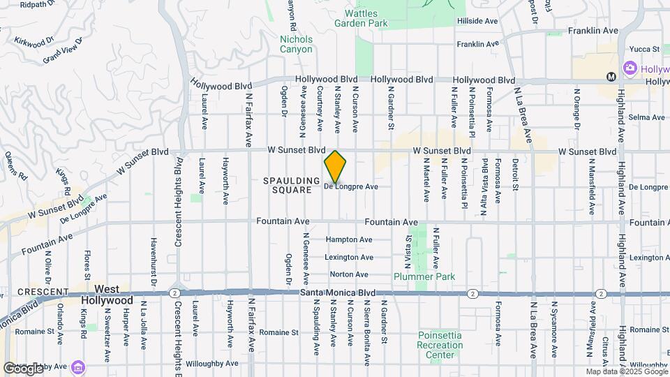 1357 N Stanley Ave Map and Location Details