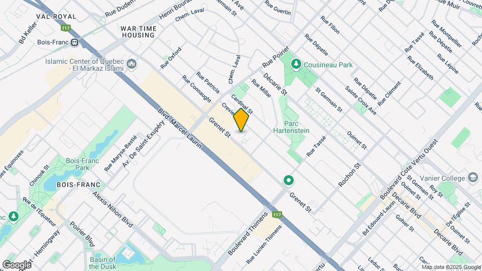 1645 Grenet St Map and Location Details