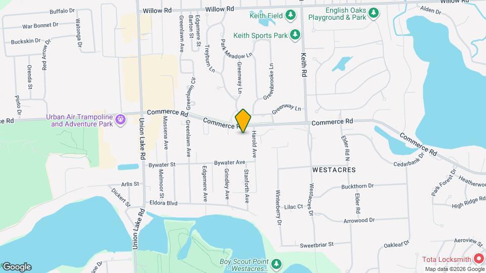 Rosewood Map and Location Details