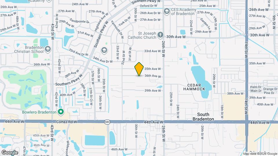 2915 36th Ave W Map and Location Details