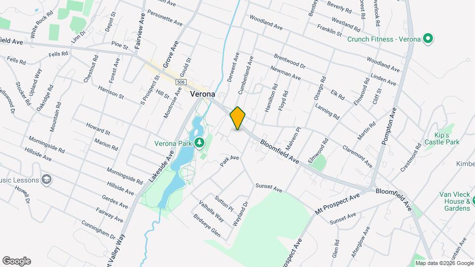 421 Bloomfield Ave Map and Location Details