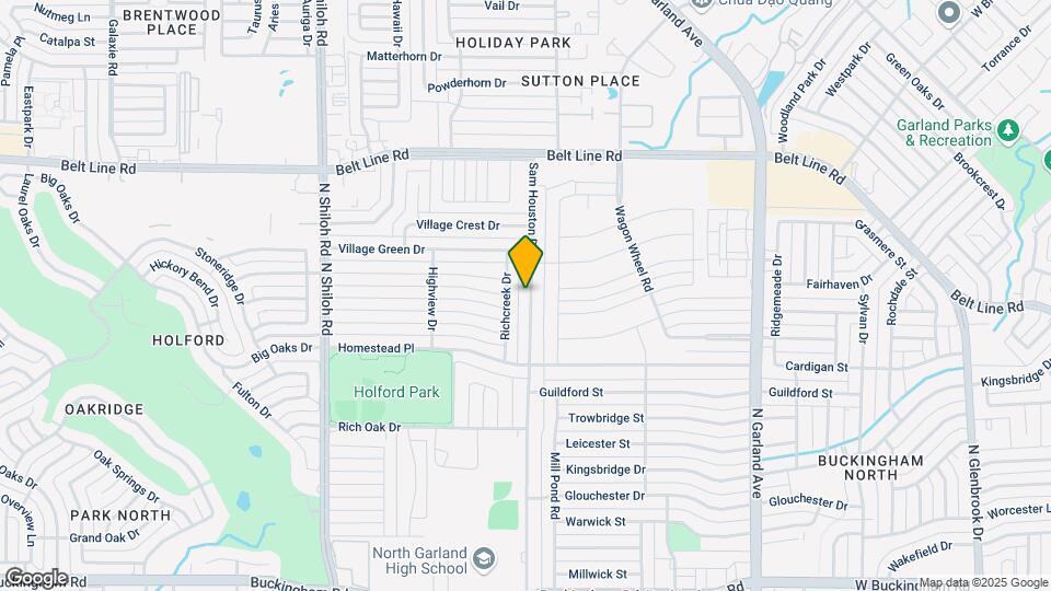 2613 Sam Houston Dr Map and Location Details