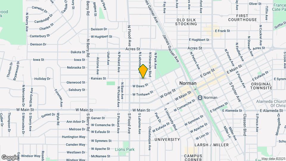 428 Kansas St Map and Location Details