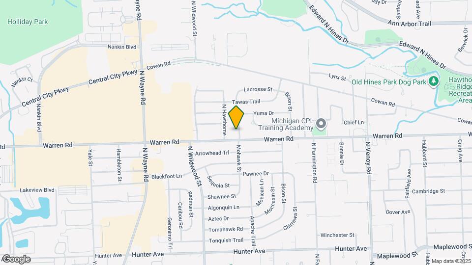 7223 Mohawk St Map and Location Details