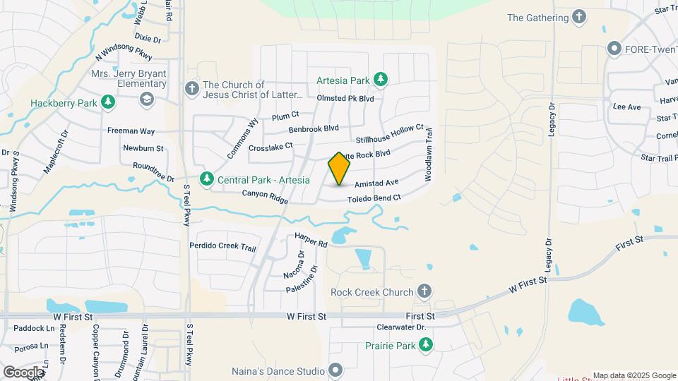 16320 Amistad Ave Map and Location Details