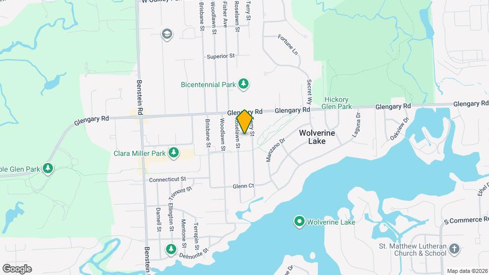 2582 Roselawn St Mapa y Detalles de la Ubicación