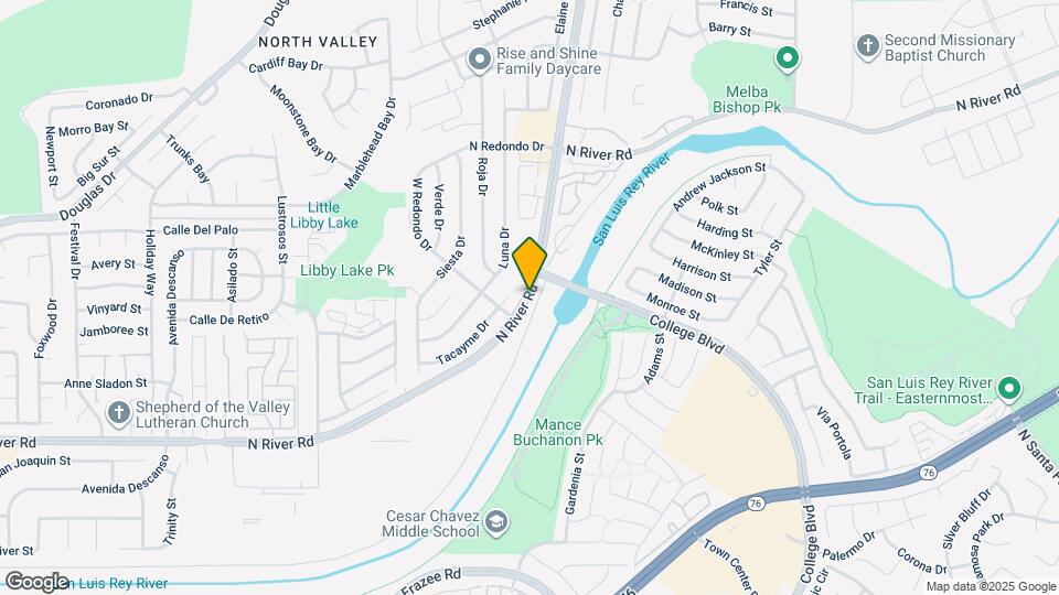4933 N River Rd Map and Location Details