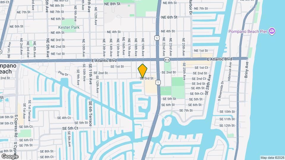 1880 SE 3rd St Map and Location Details